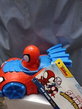 Hasbro Disney Junior Marvel Spidey & His Amazing Friends Web Racers Car Toy1 e